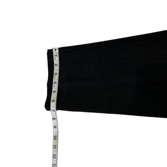 Investments Charcoal Gray 5th Ave Side Zip Slim Fit Pants Size 10 Short - Picture 10 of 13